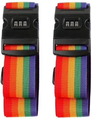 

Bruzone Premium Safety Relax Belt A05 Luggage Strap(Multicolor)