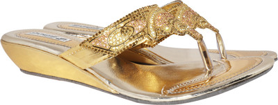 

Sapyork Women Gold Flats