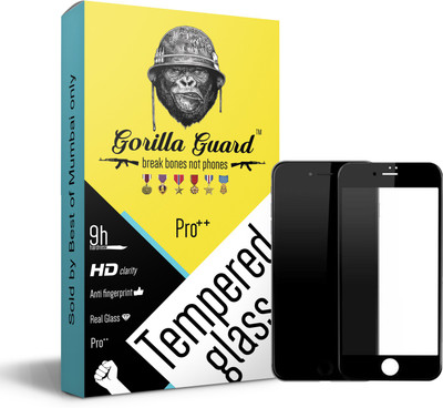 

Gorilla guard Impossible Screen Guard for Apple iPhone 8 4.7inch, Black bezled