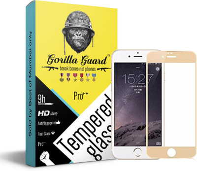 

Gorilla guard Impossible Screen Guard for Apple iPhone 7+ Plus Plus 5.5inch, Gold bezled