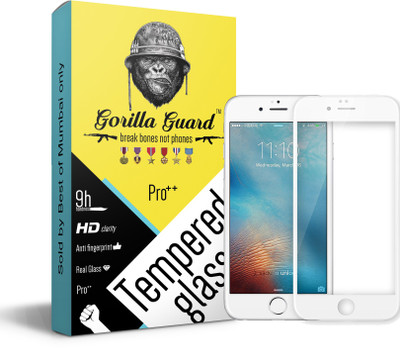 

Gorilla guard Impossible Screen Guard for Apple iPhone 6/6s+ Plus Plus 5.5inch, White bezled