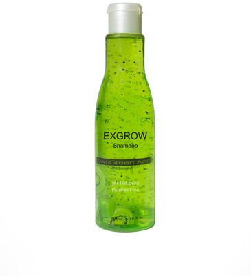 ExGrow Kiwi Green Apple Anti Dandruff Shampoo(200 ml)