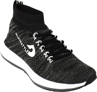 

Go India Store Walking Shoes For Men(Black, White