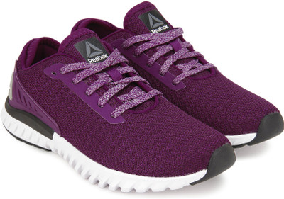 

REEBOK WAVE RIDE Running Shoes For Women(Purple, Orchid/gry/slvr/blk/wht