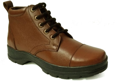 

Babla Traders Lace Up For Men(Tan