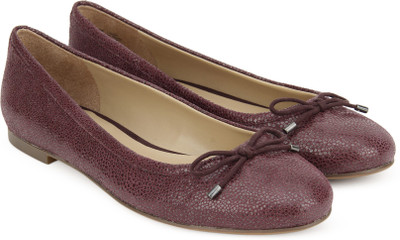 NATURALIZER Grace Bellies For Women(Burgundy, Bordo
