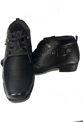 

ZURON Lace Up For Men(Black