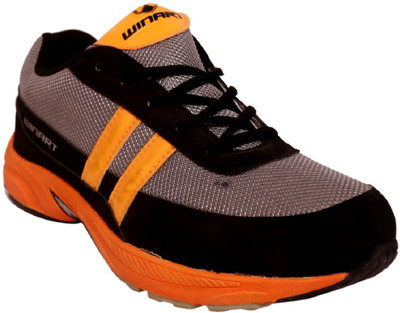 

Winart Unisex Fontana Sports Running Shoes For Men(Black, Orange