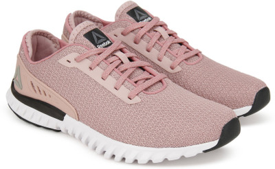 

REEBOK WAVE RIDE Running Shoes For Women(Pink, Shell pink/blk/metsil/wht