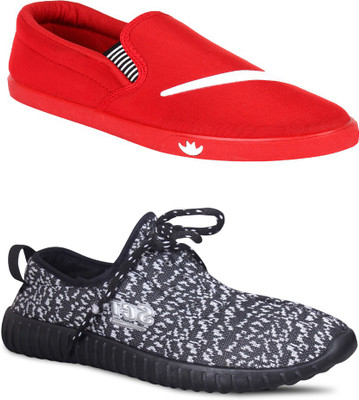 

Cox Swain Loafers For Men(Multicolor, Red