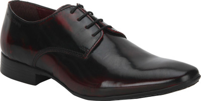 

Red Tape Genuine Leather Formal Derby For Men(Brown, Bordo