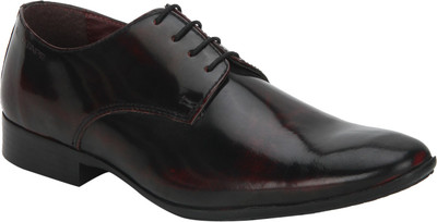 

Red Tape Genuine Leather Formal Derby For Men(Red