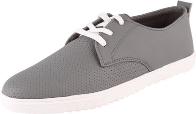

Stylish Stylish Men's Sneakers Lace-Up Grey Sneakers For Men(Grey