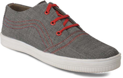 

Duster Duster Grey Canvas Sneakers For Men(Grey