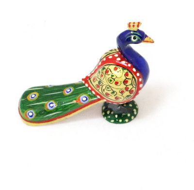 

HandicraftsHomeDecor Decorative Showpiece - 7.5 cm(Wooden, Multicolor)