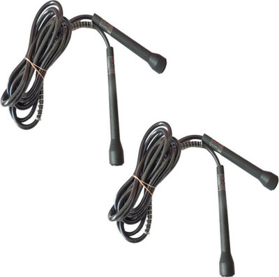 

HOMMER Pencil Speed Freestyle Skipping Rope(Black, Length: 279 cm)