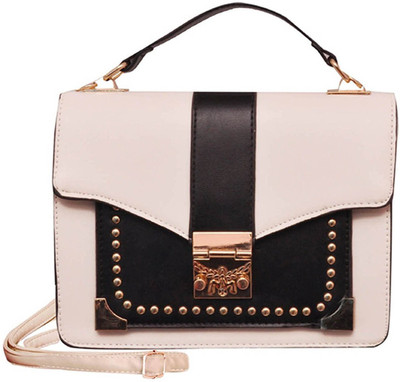 Suprino Women Casual Beige Canvas Hand-held Bag