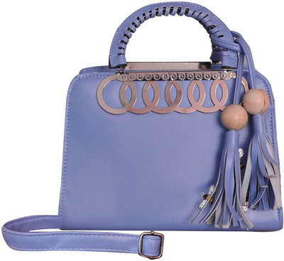 

Suprino Women Casual Blue Canvas Hand-held Bag