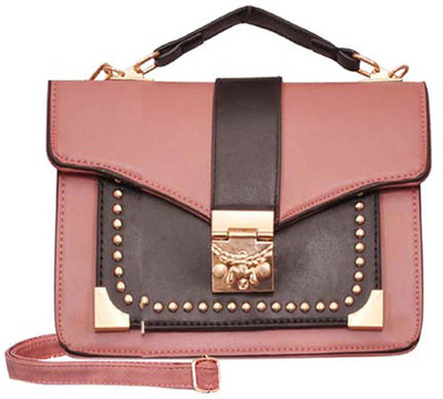 Suprino Women Pink, Brown Shoulder Bag Flipkart