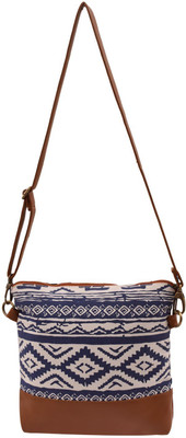 

Suprino Women Casual Multicolor Cotton, Canvas Sling Bag