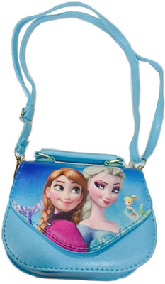 

Prince Toy Girls Blue Rexine Sling Bag