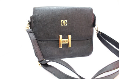 

Technology Ahead Women Casual Black PU Shoulder Bag