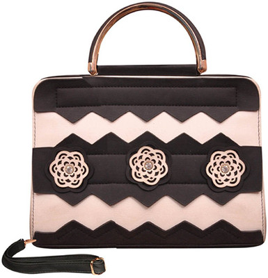 

Suprino Women Casual Black, Pink Canvas Hand-held Bag