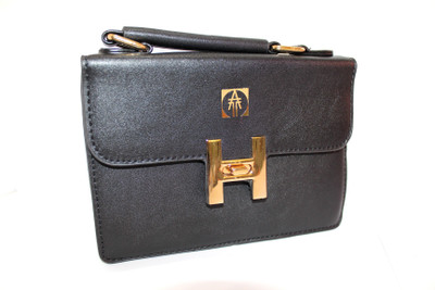 

Technology Ahead Women Casual Black PU Sling Bag