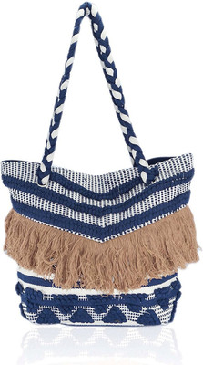 Suprino Women Blue, White Shoulder Bag Flipkart