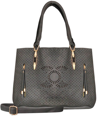 

Suprino Women Casual Grey Canvas Hand-held Bag