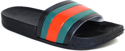 

URBAN WALK GUCCI Slides, Black green