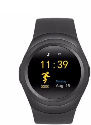 

Macron Bluetooth Touch Screen for Android and IOS T11 Pro Pro Smartwatch(Black Strap Free Size)