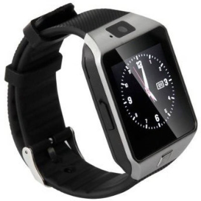 

Cuba HUB_996U_DZ09_mi 4G smart watch with camera, memory card and sim card support and fitness tracker Smartwatch(Black Strap XL)