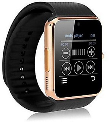 

HOC QDK_616D_DZ09_mi 4G smart watch with camera, memory card and sim card support and fitness tracker Smartwatch(Black Strap XL)
