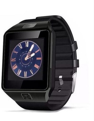 

HOC UNU_552N_DZ09_mi 4G smart watch with camera, memory card and sim card support and fitness tracker Smartwatch(Black Strap XL)