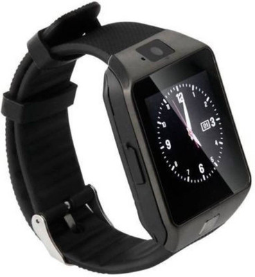 

Cuba SLS_544L_DZ09_mi 4G smart watch with camera, memory card and sim card support and fitness tracker Smartwatch(Black Strap XL)