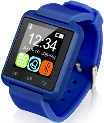 

Macron Bluetooth Touch Screen for Android and IOS U8 Blue Blue Smartwatch(Blue Strap Free Size)