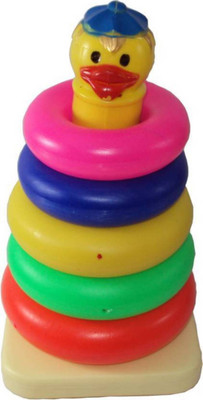

New Pinch Stack A Ring For Toddlers (multi color)(Multicolor)