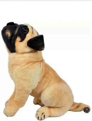 soniya Enterprises pug dog - 48 cm(Brown)