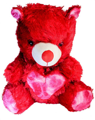 

Stuff Zone TEDDY BEAR - 45 cm(Red, White, Purple), Purple;red;white