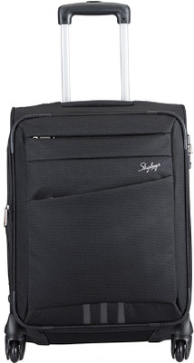 

Skybags Ibiza Smart 4W Exp Strolly Expandable Cabin Luggage -  inch(Black