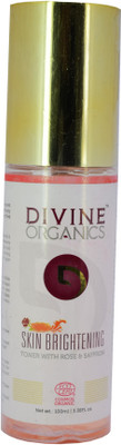 

Divine Organics Skin Brightening Toner With Rose & Saffron(100 ml)