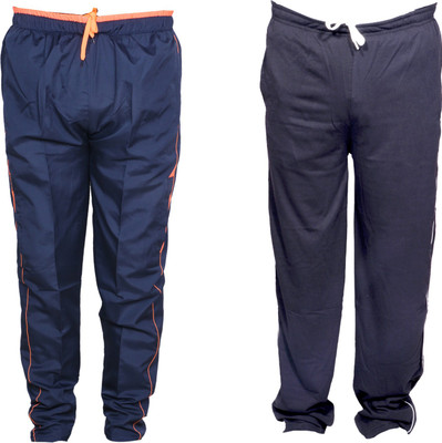 Indistar Solid Men Multicolor Track Pants