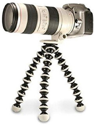 

Animate GorillaPod SLR Zoom. Flexible Tripod for DSLR and Mirrorless Cameras Up To 2kg. Tripod(Multicolor, Supports Up to 2000 g)