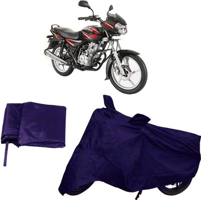 IKJ Two Wheeler Cover for Bajaj(Discover 125 DTS-i, Blue)