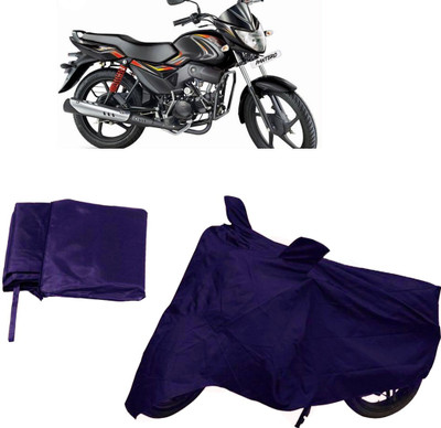 IKJ Two Wheeler Cover for Mahindra(Pantero, Blue)