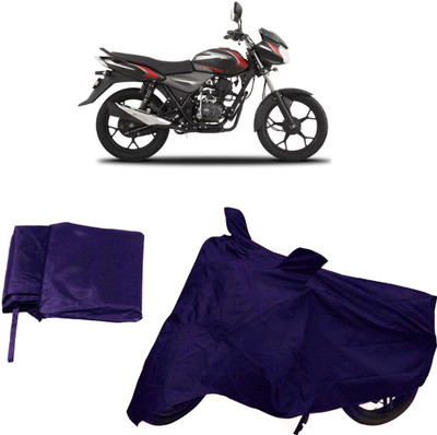IKJ Two Wheeler Cover for Bajaj(Discover 100 DTS-i, Blue)
