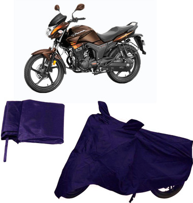 IKJ Two Wheeler Cover for Hero(Hunk, Blue)