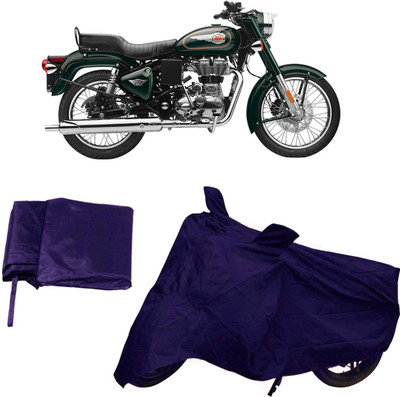 FASTEST Two Wheeler Cover for Royal Enfield(Bullet 500, Blue)