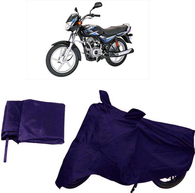 FASTEST Two Wheeler Cover for Bajaj(Platina 100 DTS-i, Blue)